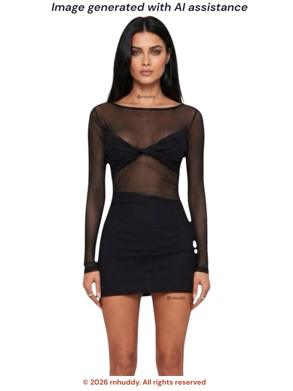 NWT Princess Polly size 10  black Insatiable Mesh Mini Dress